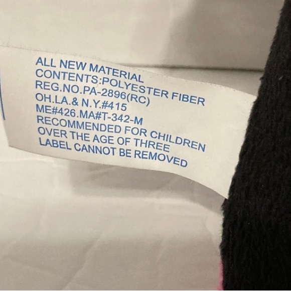 Baby Zombie 2015 pink plush monster NOS BJ Toy Co. - Picture 6 of 6